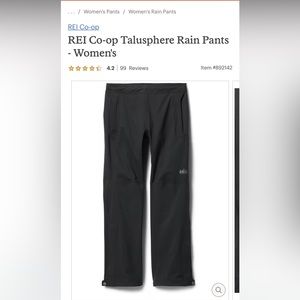 REI Co-op Talusphere Rain Pants
